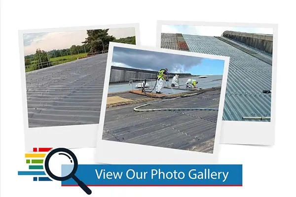 Industrial metal roof waterproofing