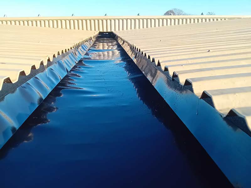 commercial gutter lining