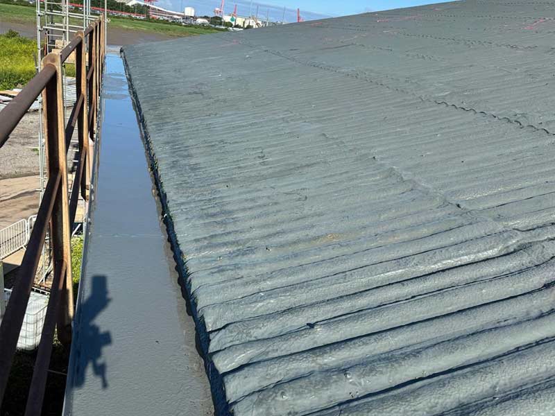 BBA Gutter lining system for industrial buildings